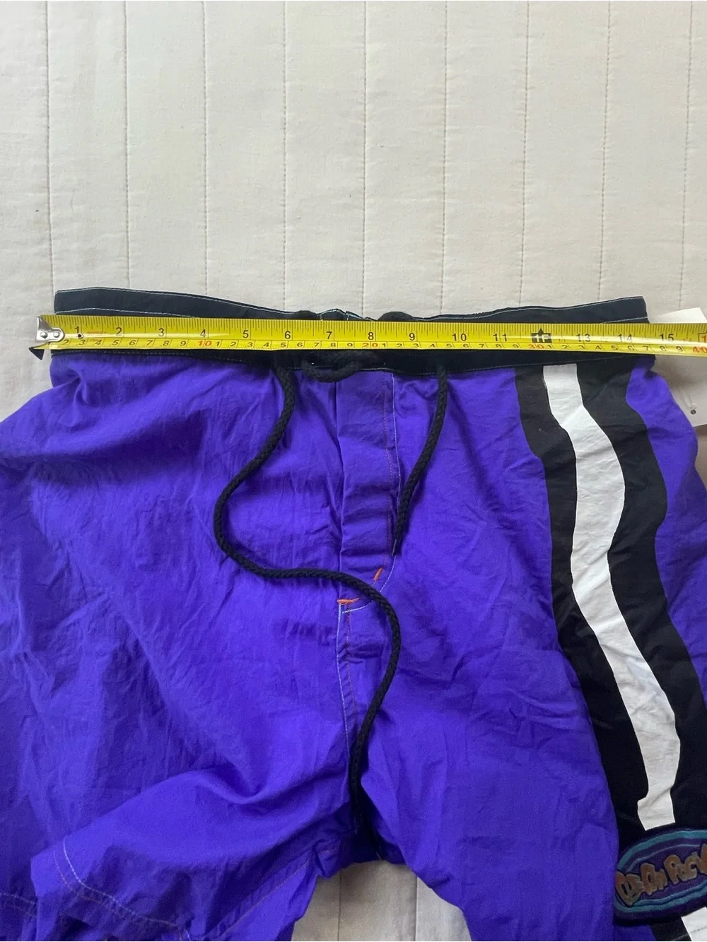 Vintage 90s Ocean Pacific OP Deadstock NWT Purple Swim Trunks Large